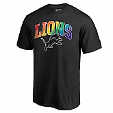 Men's Detroit Lions NFL Pro Line by Fanatics Branded Black Big & Tall Pride T-Shirt,baseball caps,new era cap wholesale,wholesale hats